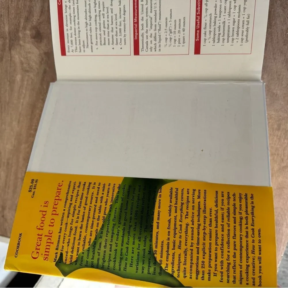 How to Cook Everything : Simple Recipes for Great Food by Mark Bittman (1998)